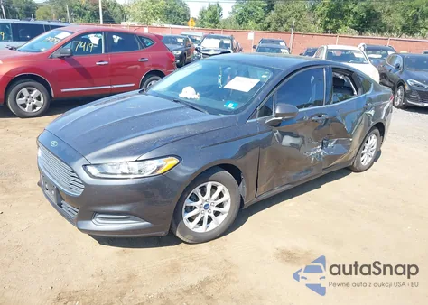 2016 Ford Fusion S from USA, damaged, VIN 1FA6P0G78G5101797